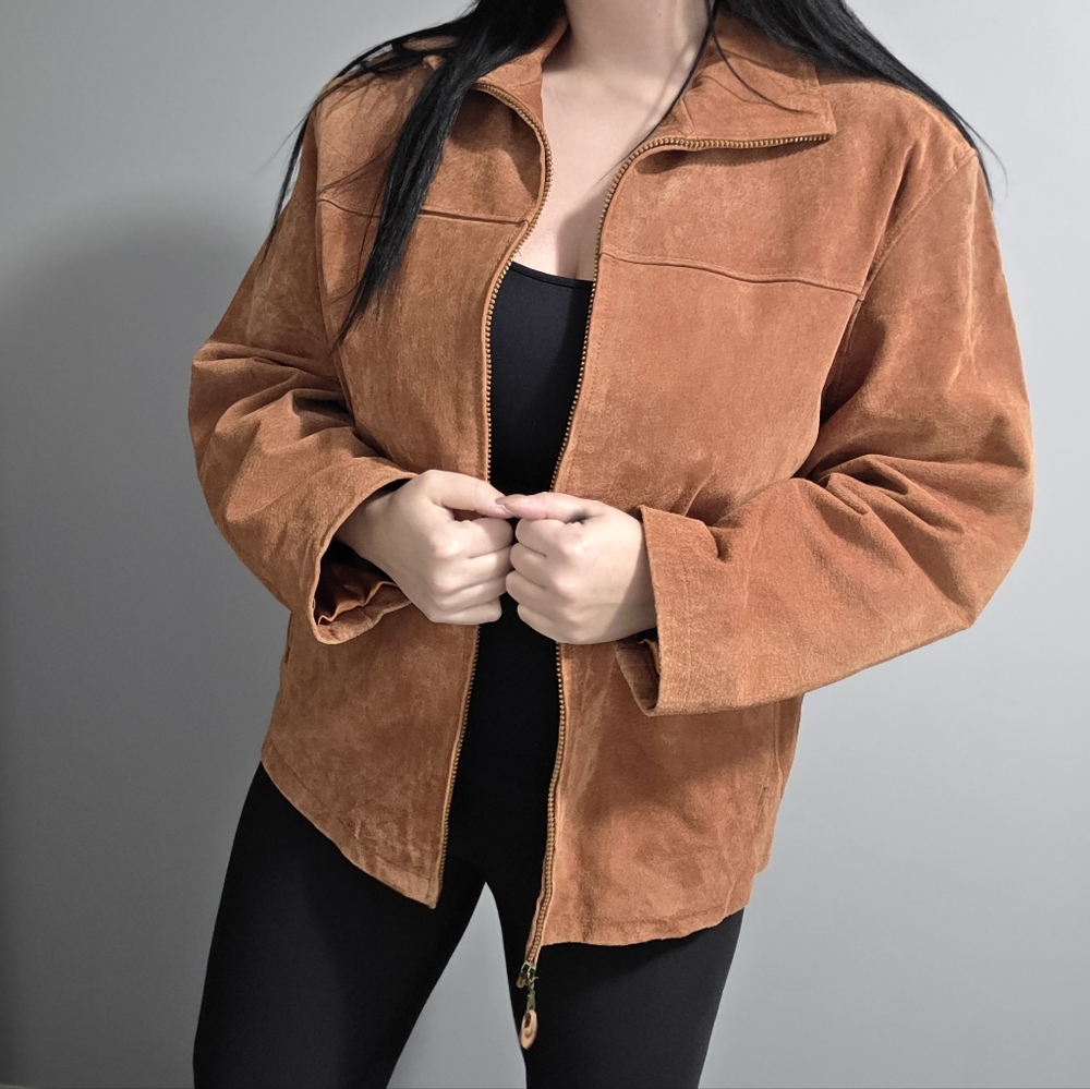 Vintage Britches of Georgetowne Suede Barn Jacket